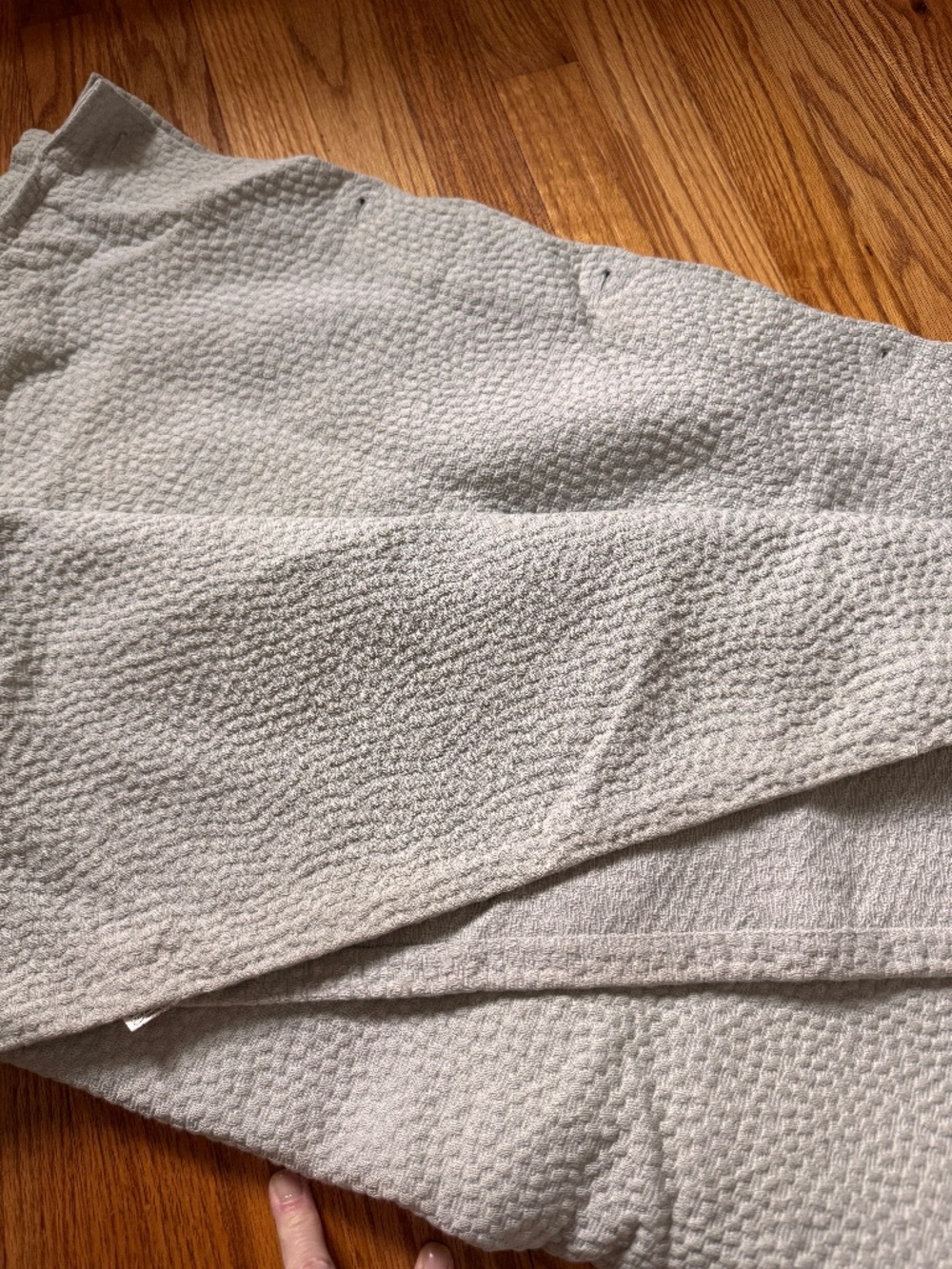 Crate and Barrel Pebble Shower Curtain